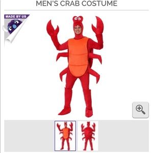 LIKE NEW men’s lobster/crab Halloween costume XL